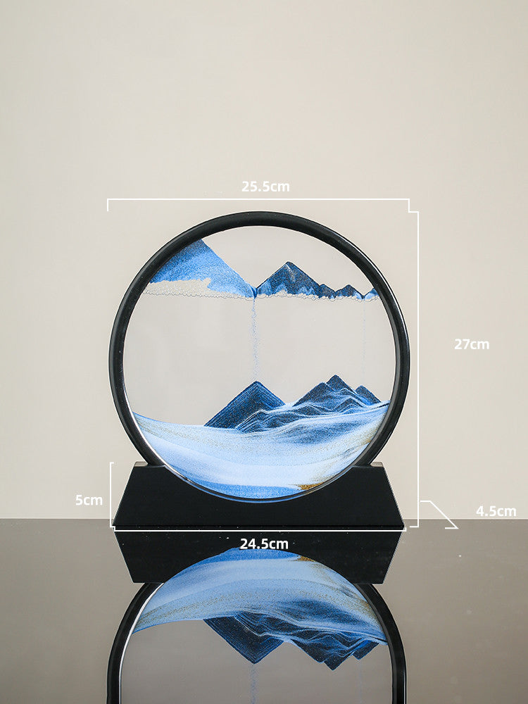 Decorative Quicksand Art Canvas Ornament for Home & Office