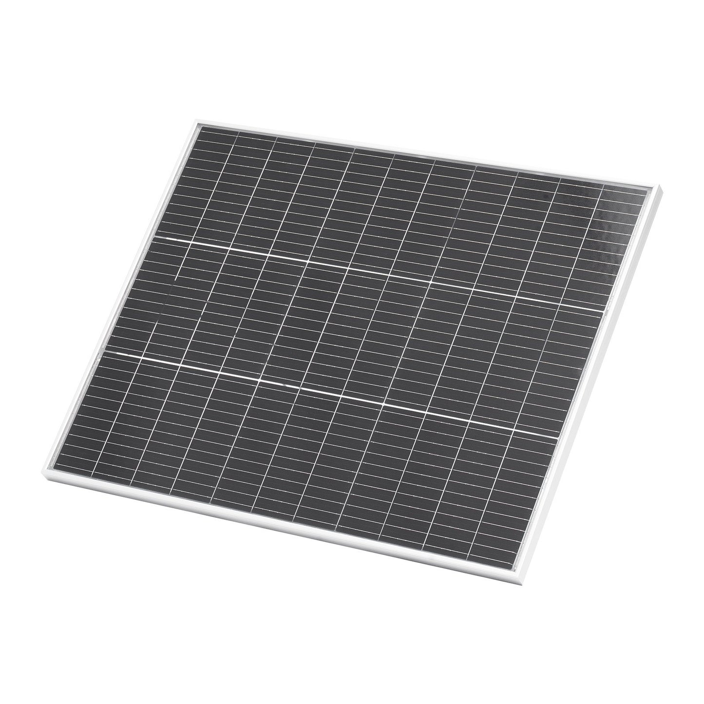100W Bifacial Monocrystalline Solar Panel 2-Pack with MC4 Connectors Waterproof IP67