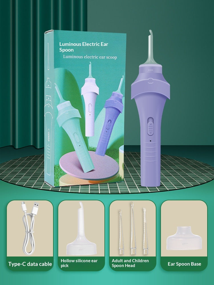 Electric Ear Cleaning Tool Set for Babies & Family - Hygienic Ear Care