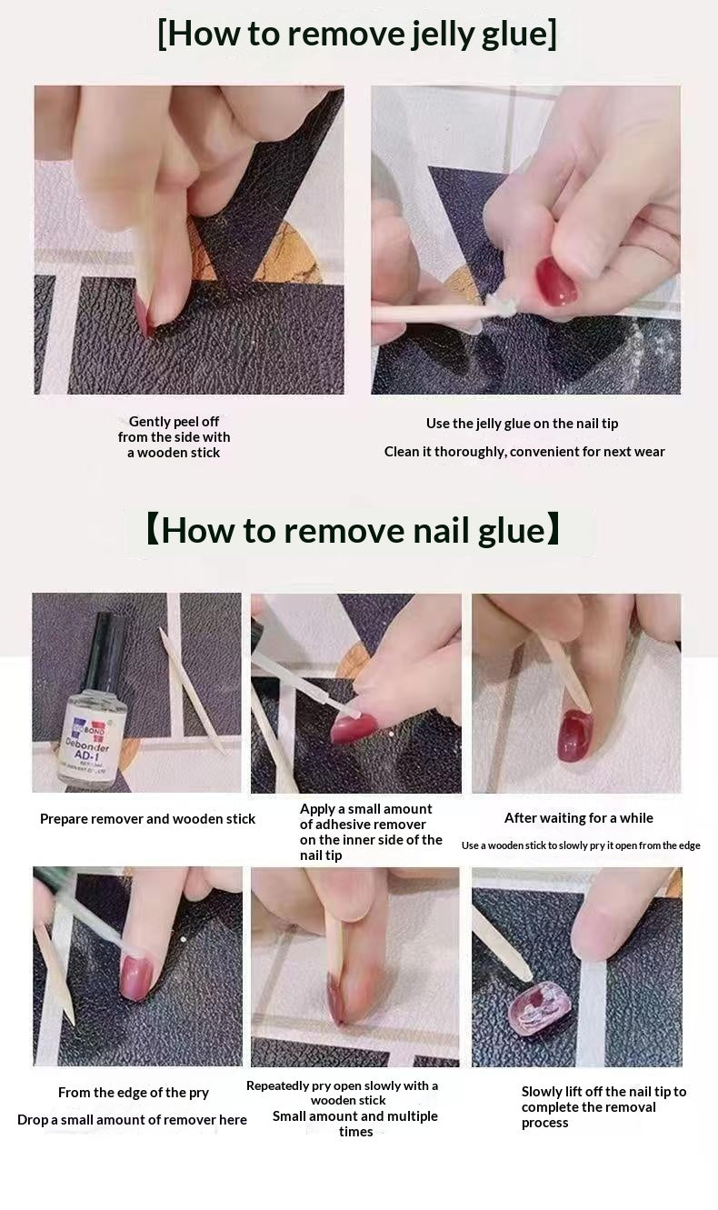 Cute Wearable Cat Claw Nails - Short, Square & Round Designs, Multiple Sizes