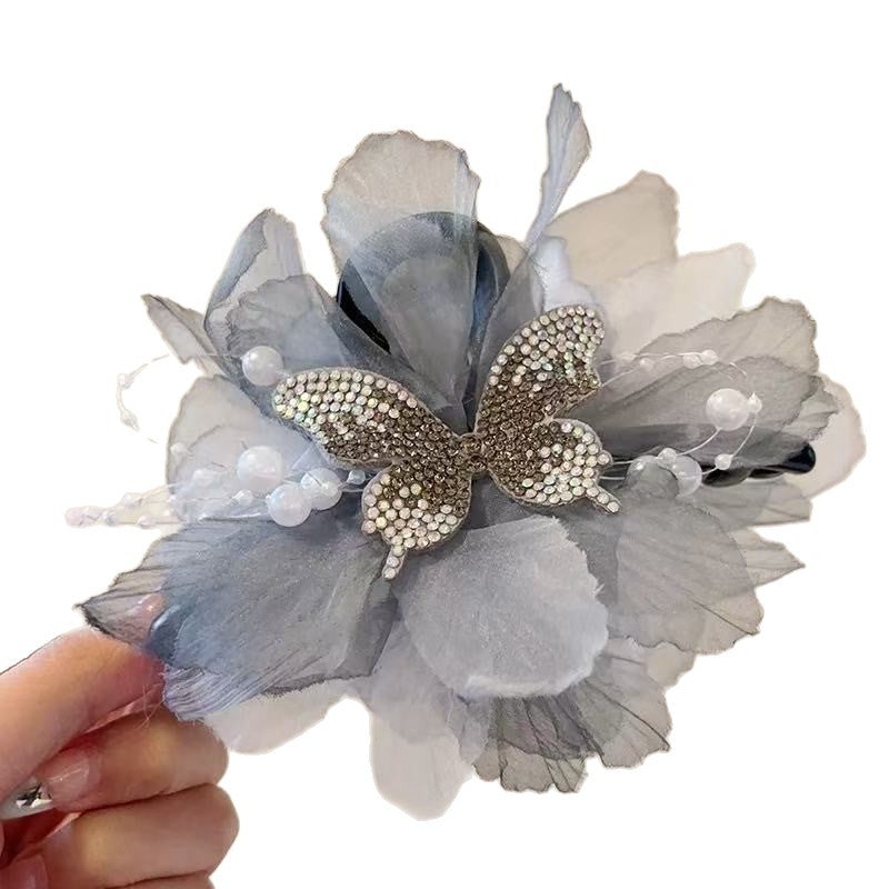 Elegant Bow Hair Clip for Women - Stylish Updo Claw Hair Accessory