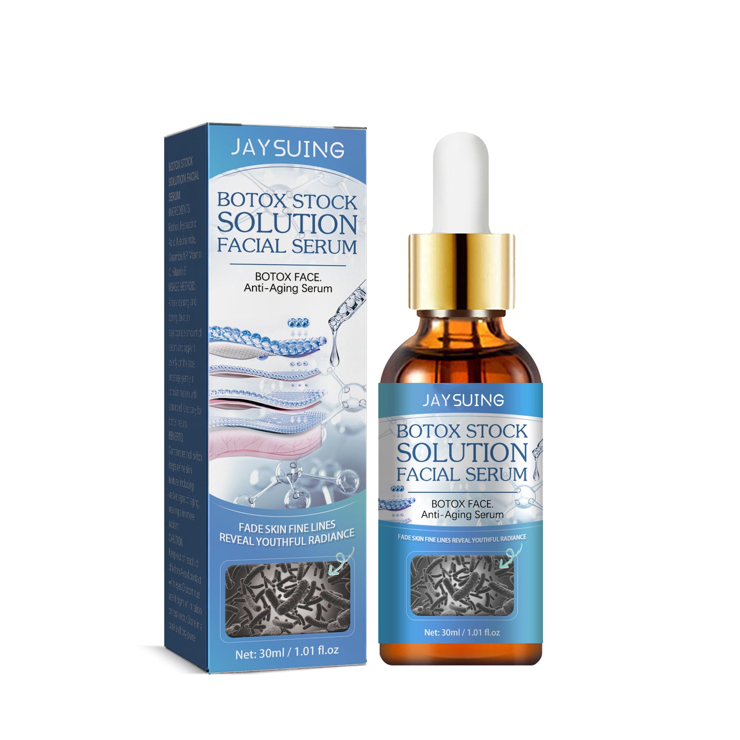 Anti-Aging Facial Serum with Retinol, Hyaluronic Acid & Niacinamide