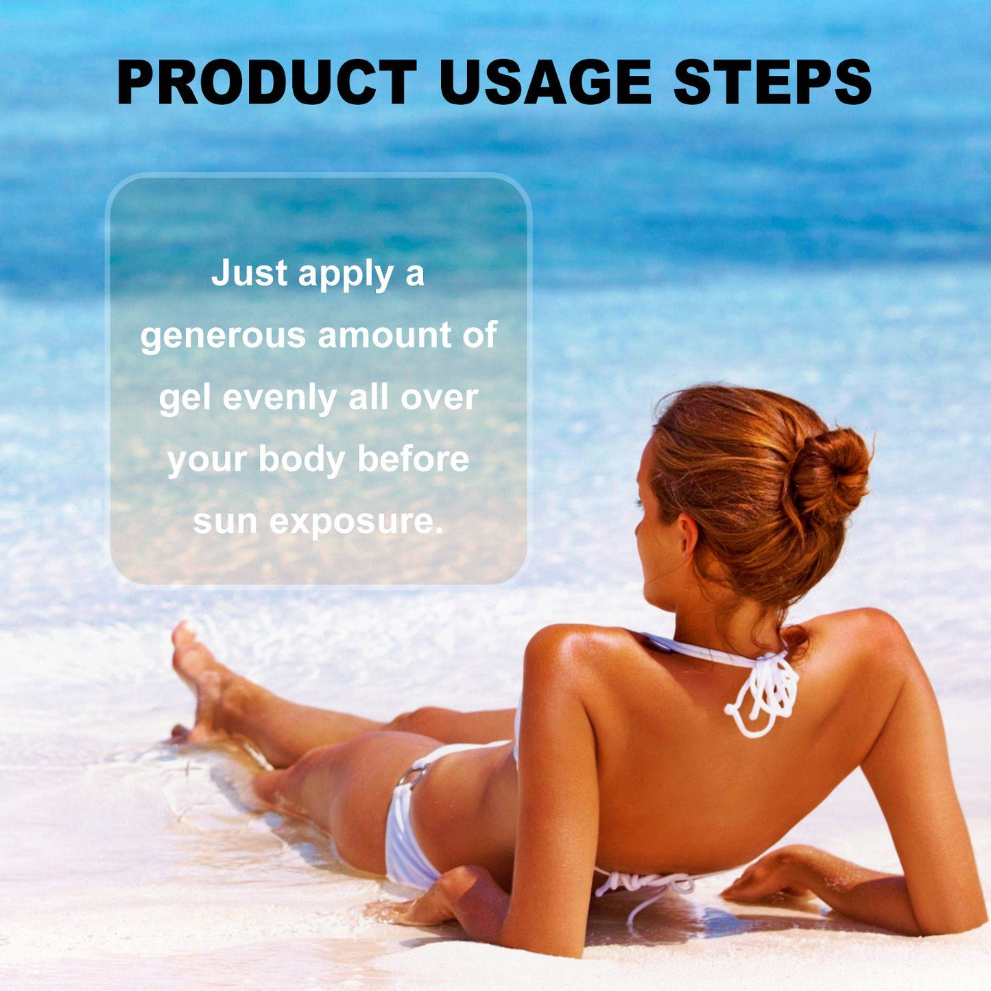 Intensive Tanning Gel with Carrot & Coconut Oil - 150ml Moisturizing Formula