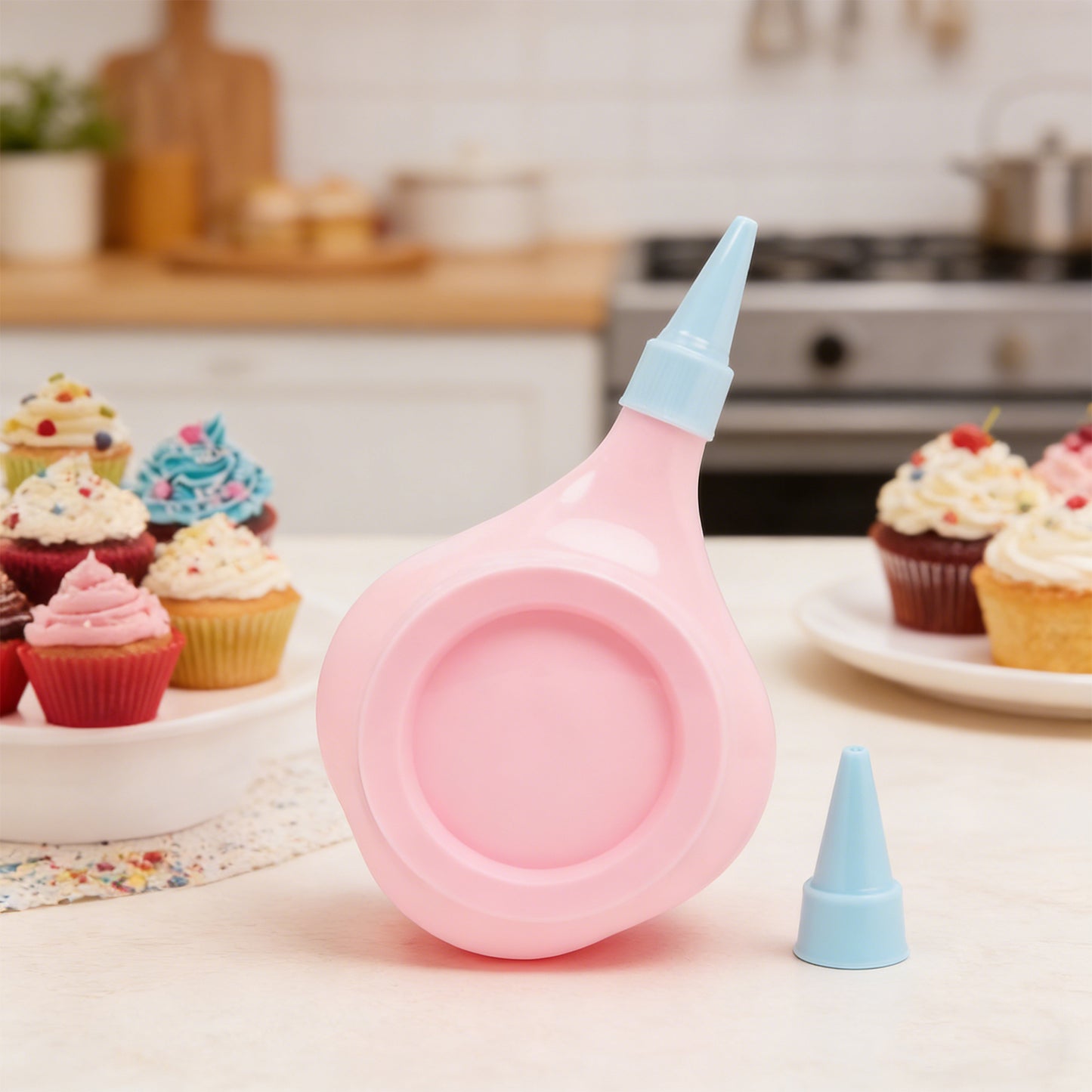 Cupcake Decorating Icing Tips - Piping Nozzles Set