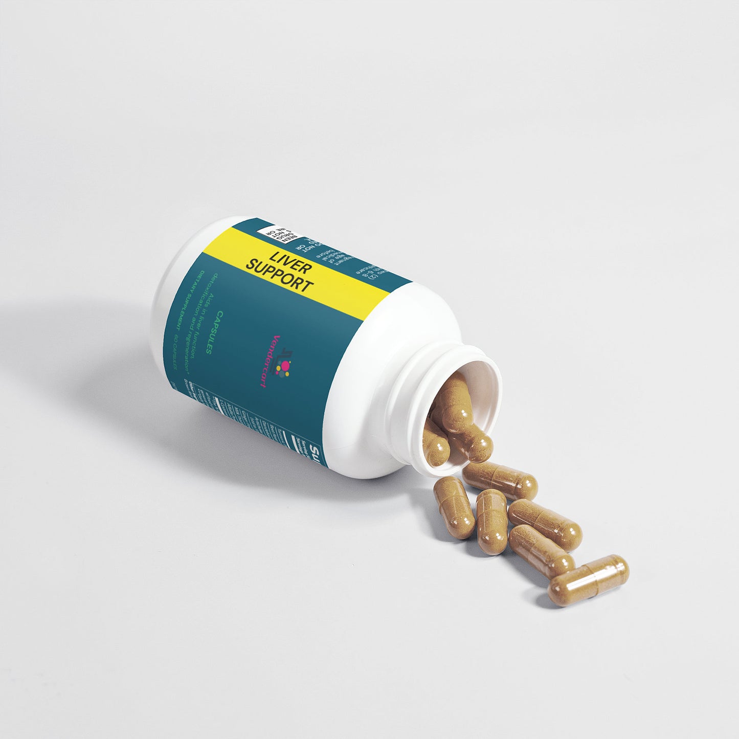 Liver Support Supplement with Milk Thistle & Turmeric - Detox Formula