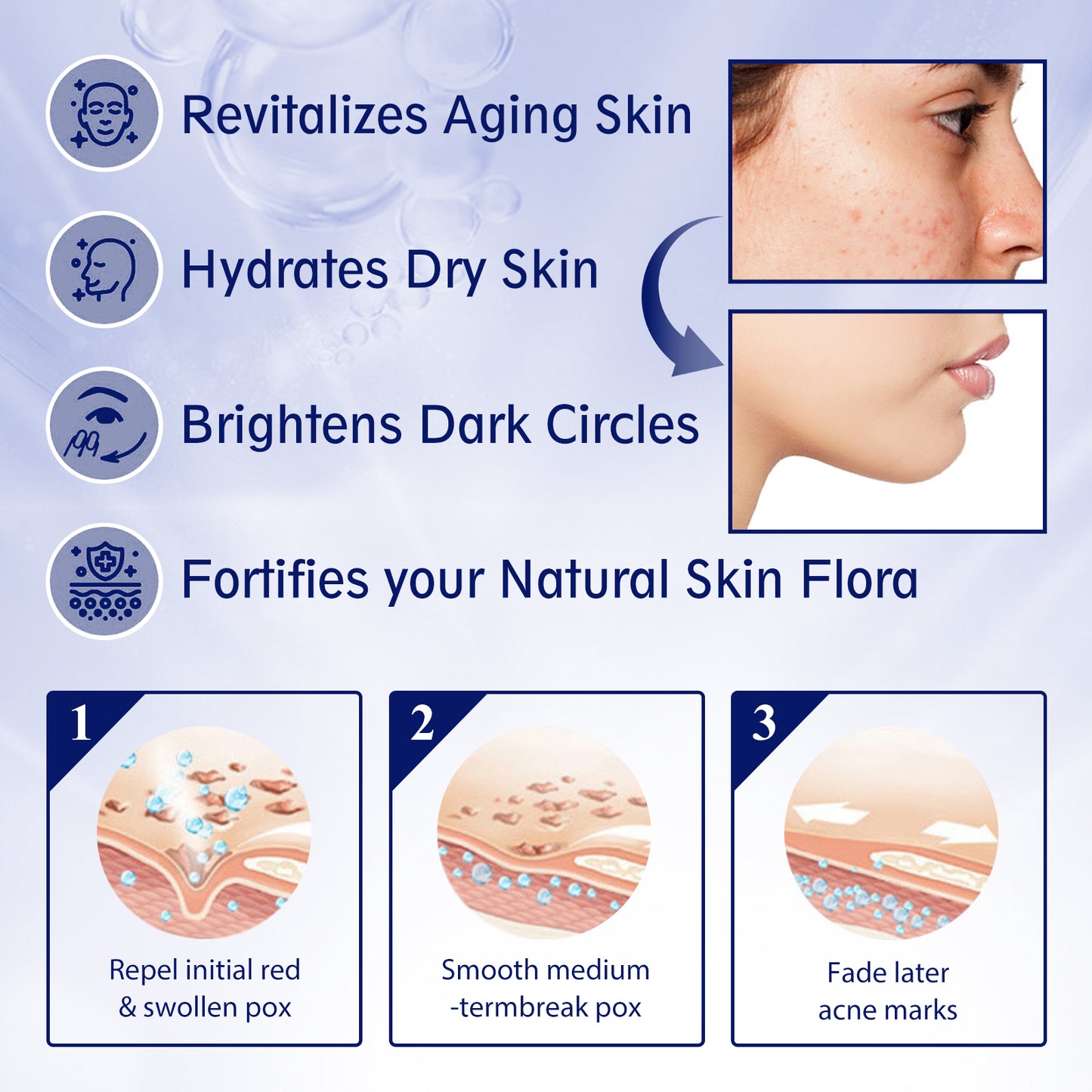 Vitamin C Facial Essence - Anti-Aging Serum for Dark Spots and Fine Lines