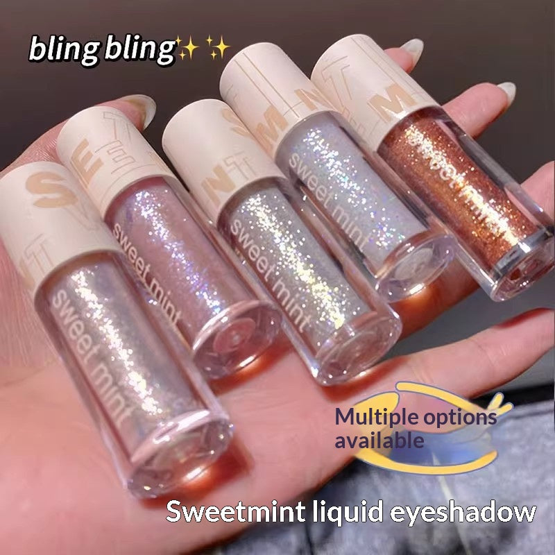 Liquid Eyeshadow with Glitter Sequins and Pearlescent Finish - Multiple Colors