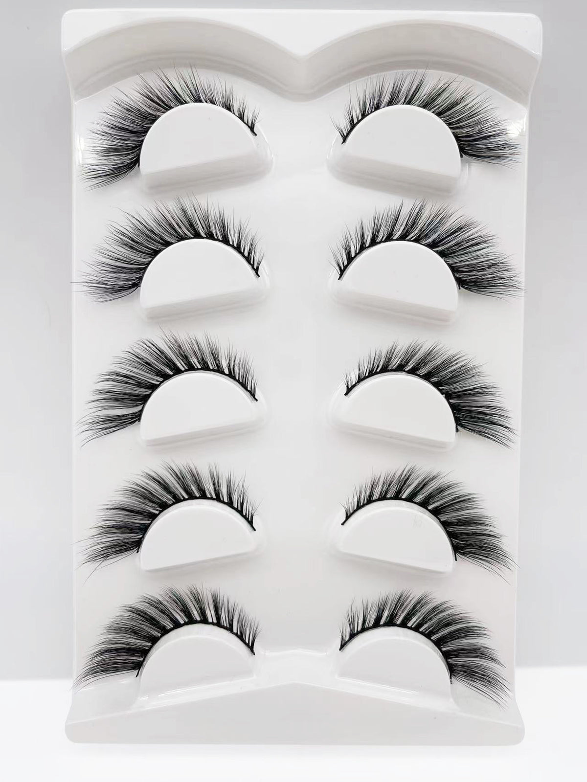 Natural Mink False Eyelashes with Lengthening Eye Tail Design - Multiple Styles
