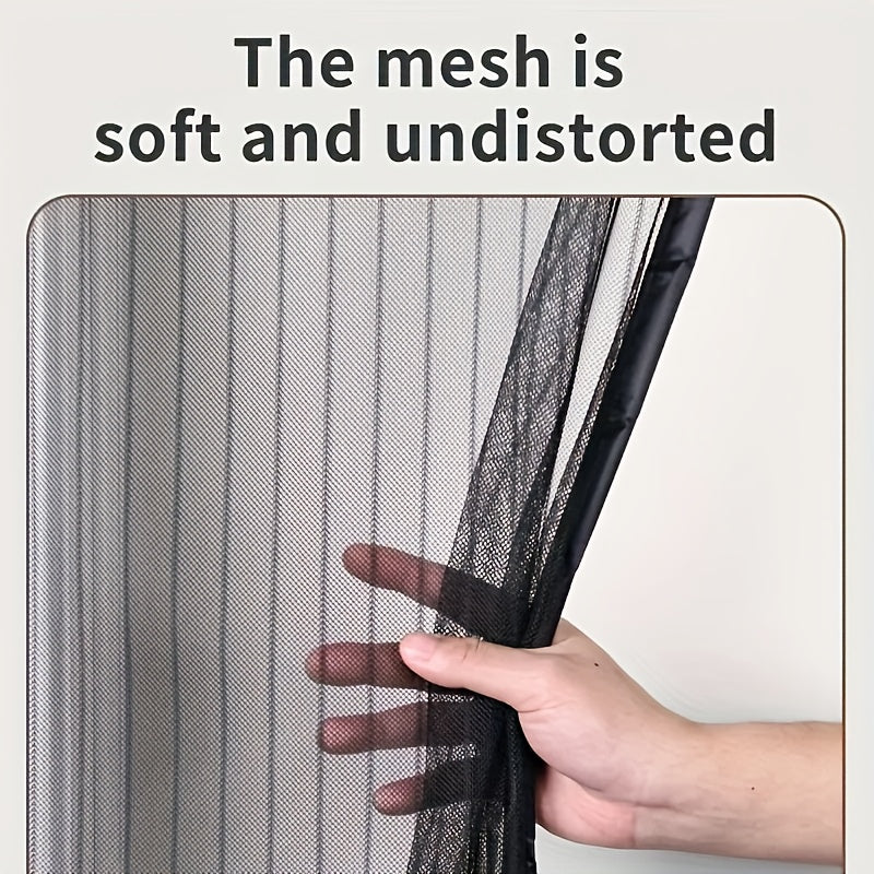 Magnetic Screen Door - Pet-Friendly Mesh Curtain with Auto-Close, Weather-Resistant