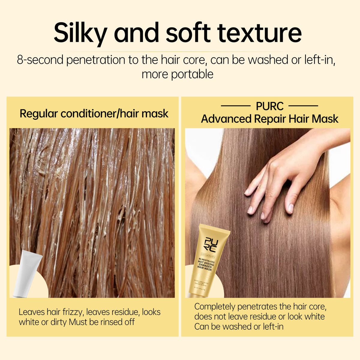 Hair Restoration Mask - Hydrating Soft Repair Fluffy 70ml