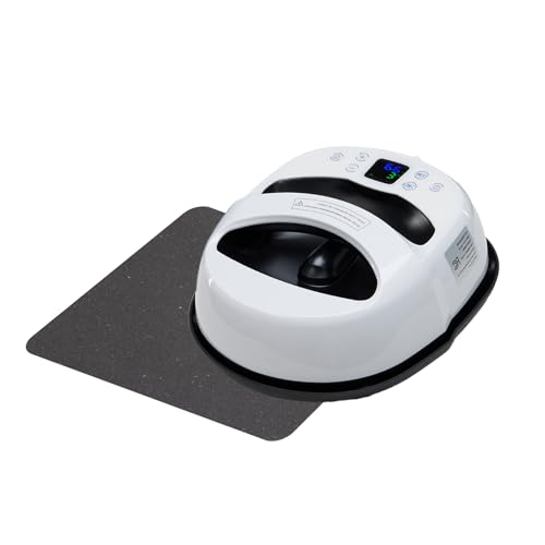 Portable Hot Press with LCD Display & Temperature Control - Black