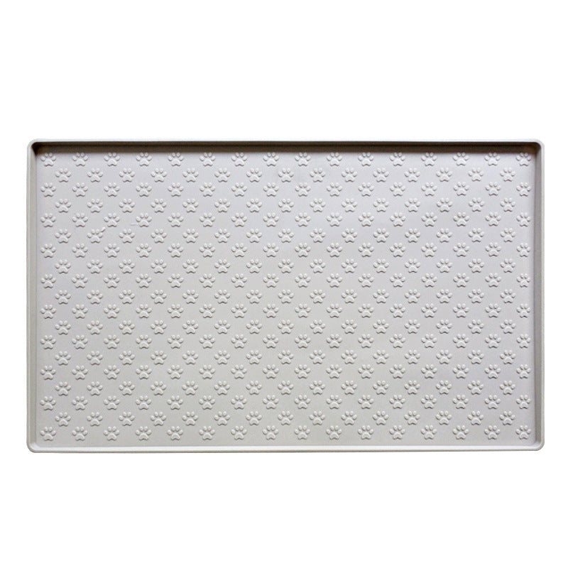 Waterproof Silicone Pet Mat for Dogs and Cats - Easy to Clean Square Placemat