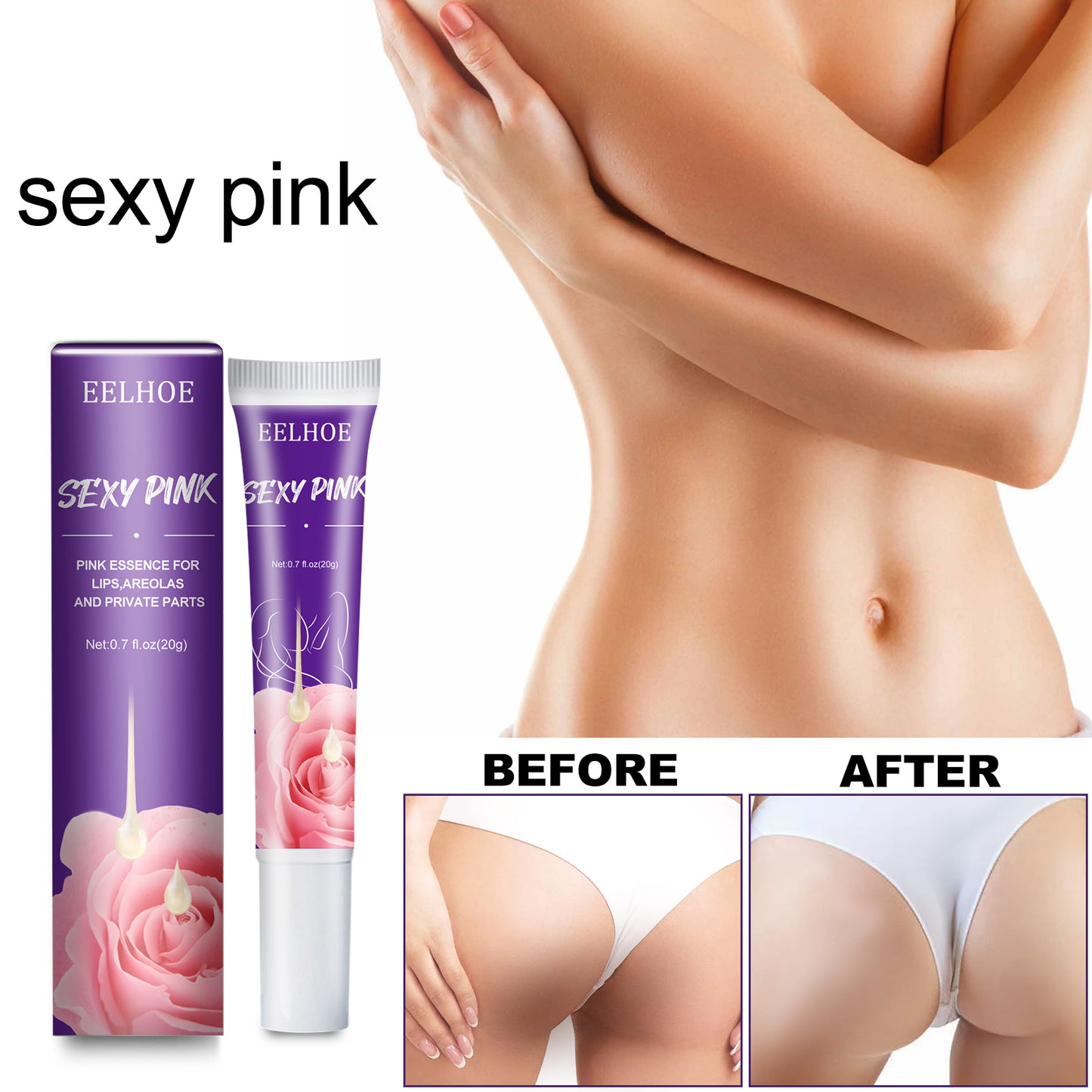 Intimate Area Brightening Cream - Melanin Removal for Lips and Skin