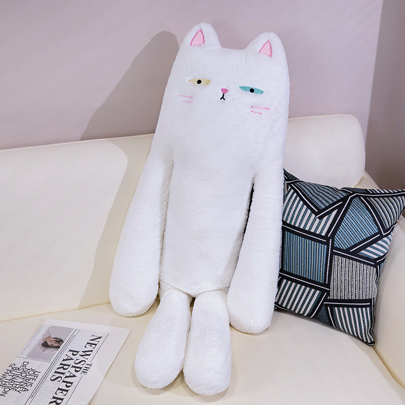 Long Cat Pillow Support Cushion for Sleeping & Relaxation - Large Size Plush Toy