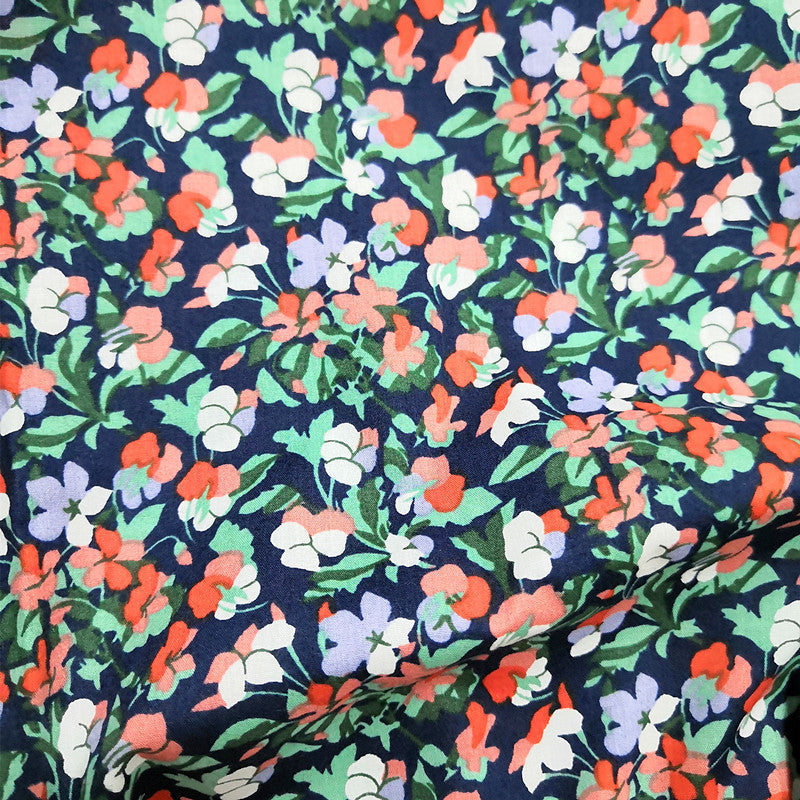 Dense Cotton Printed Fabric for Home Textile & Sewing - Spring & Summer