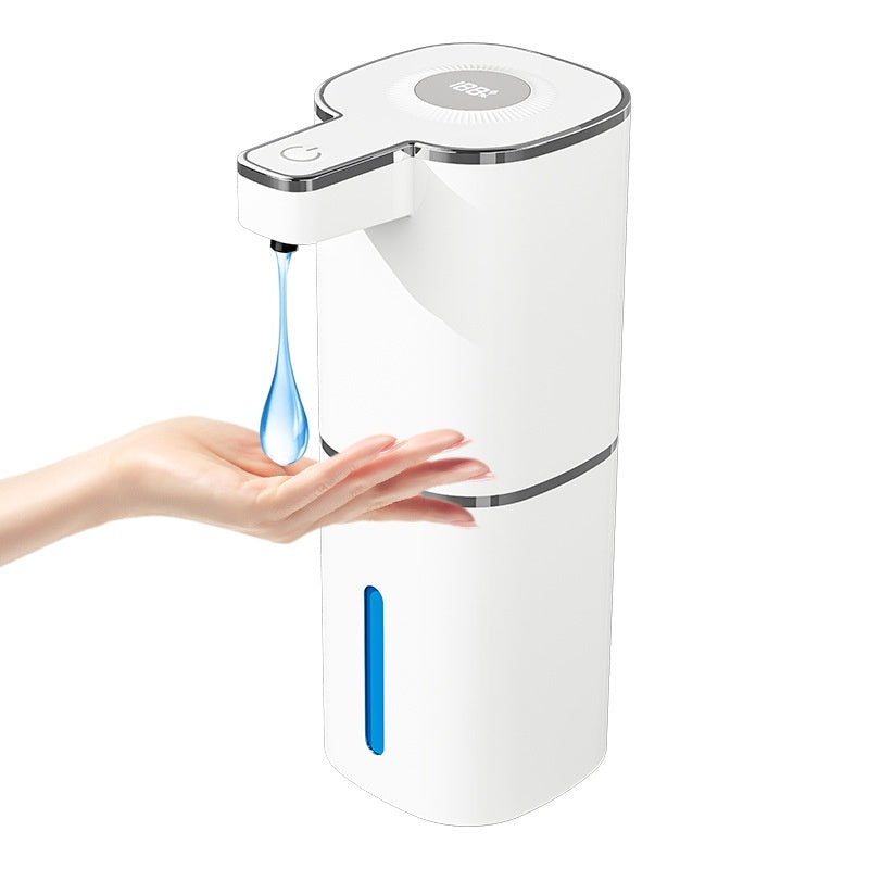 Induction Sink Soap Dispenser with Adjustable Battery-Powered Foam & Drip Styles