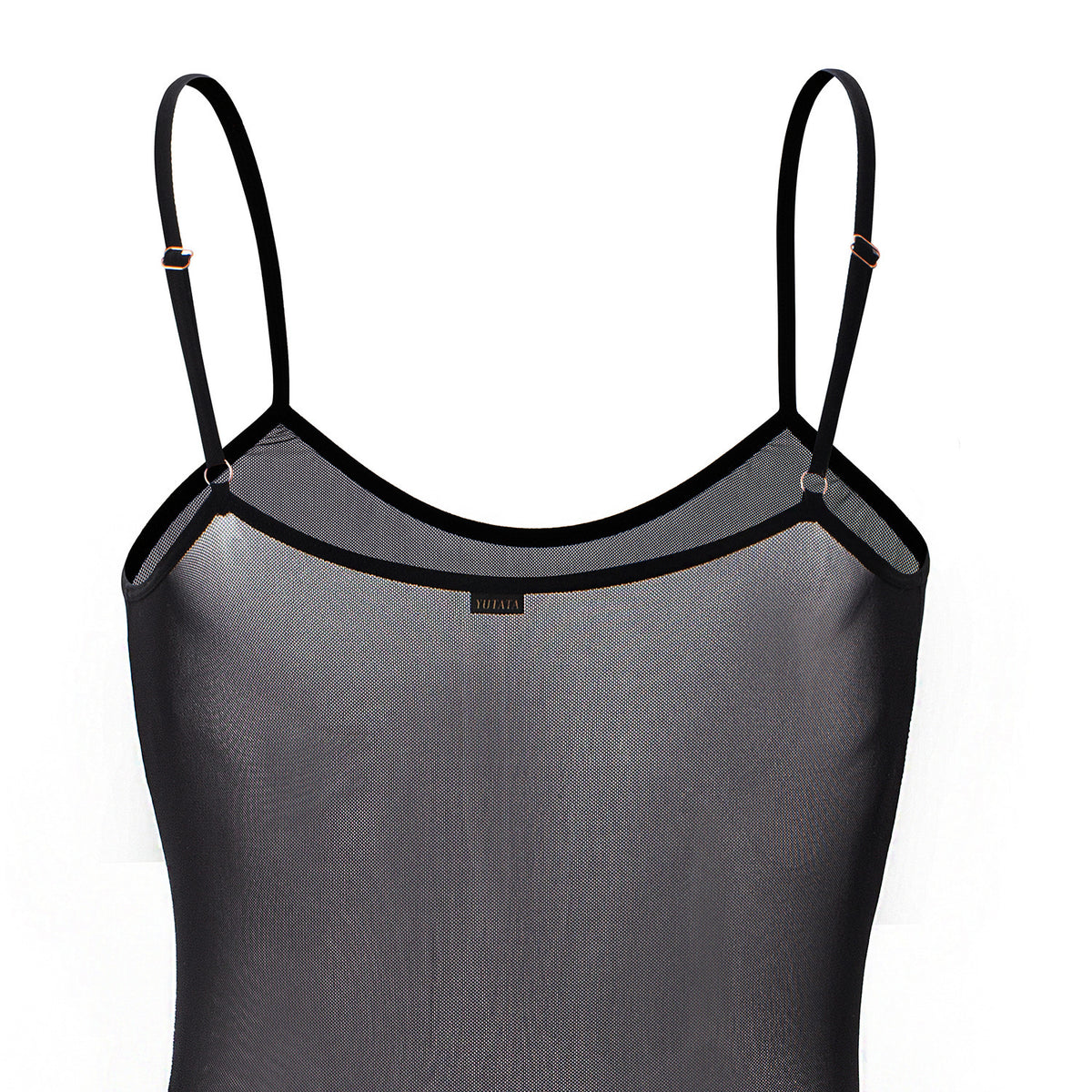 Unisex Mesh Open-Hole Vest - See-Through Lingerie for Adult Wear