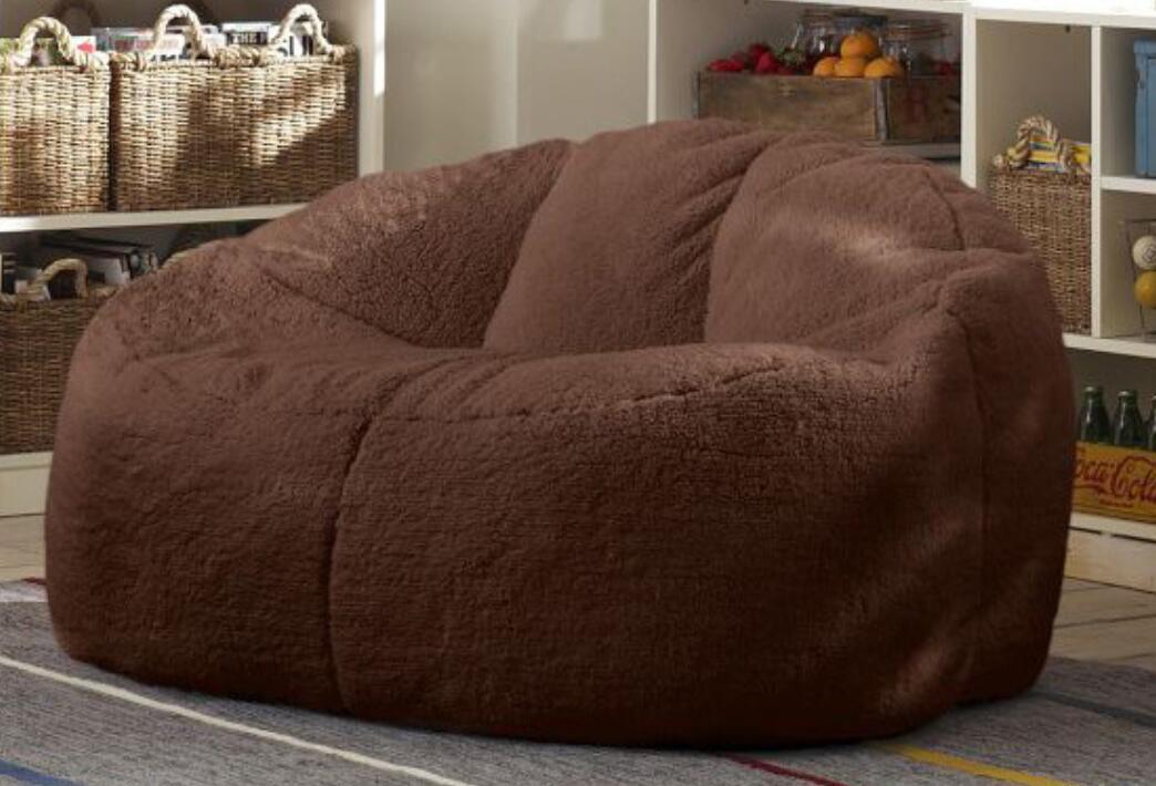 Modern Bay Window Lazy Sofa Cover - Fabric Cushion Slipcover for Home & Garden