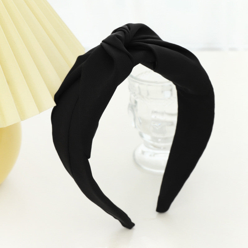 Cloth Cross-Knotted Headband - Women's
