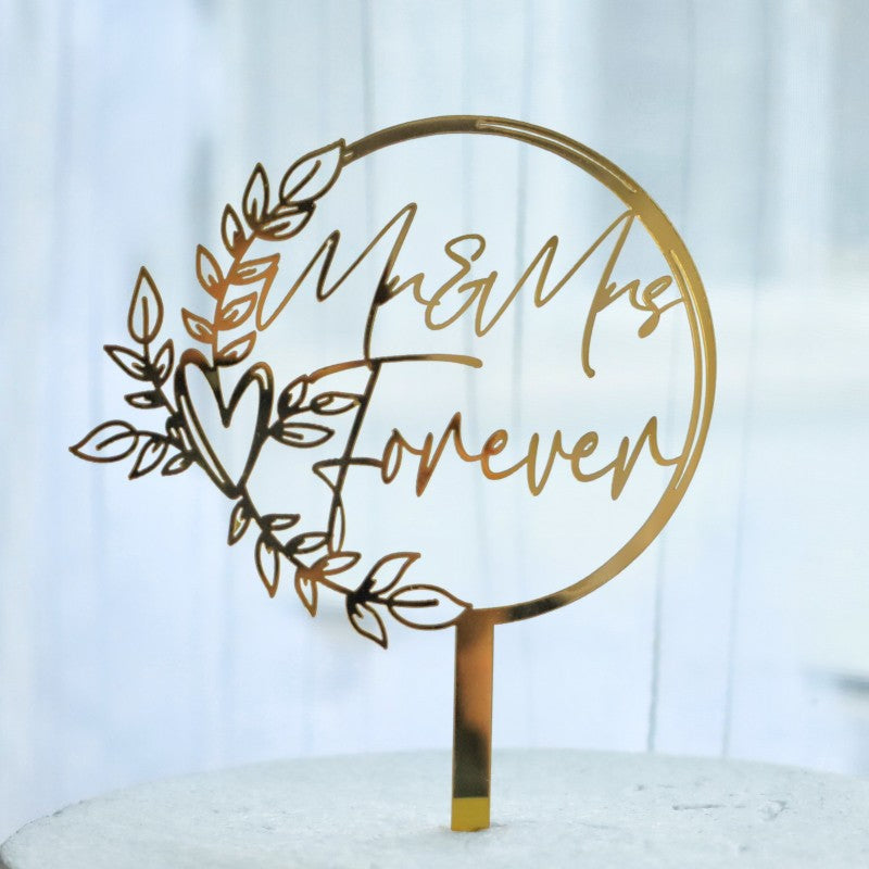Wedding Proposal Acrylic Cake Insert - Love Heart Ring & More
