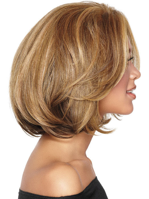 Short Black Synthetic Wig High Temperature Fiber