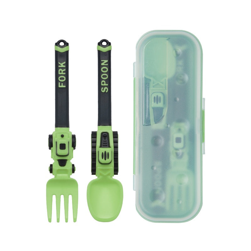 Children's Heavy Duty Plastic Construction Vehicle Shovel and Fork Set