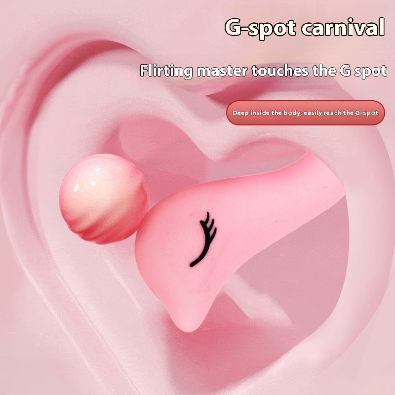 Vibrating Tongue Masturbator for Couples Pink - Adult Wellness Device