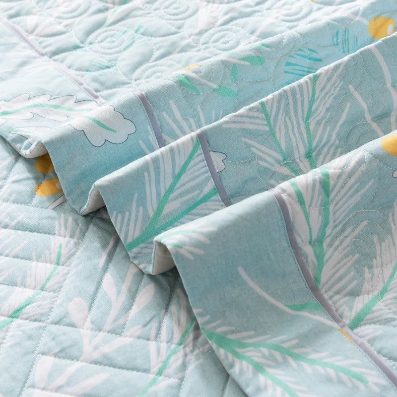 Cotton Bed Cover Set – Multiple Sizes & Patterns for Household Use