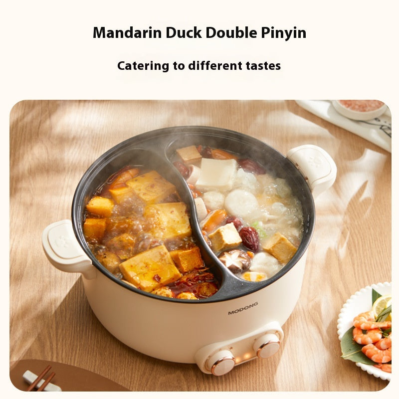 Large Capacity Electric Chafing Dish with Multi-Functional Heating for Home & Kitchen