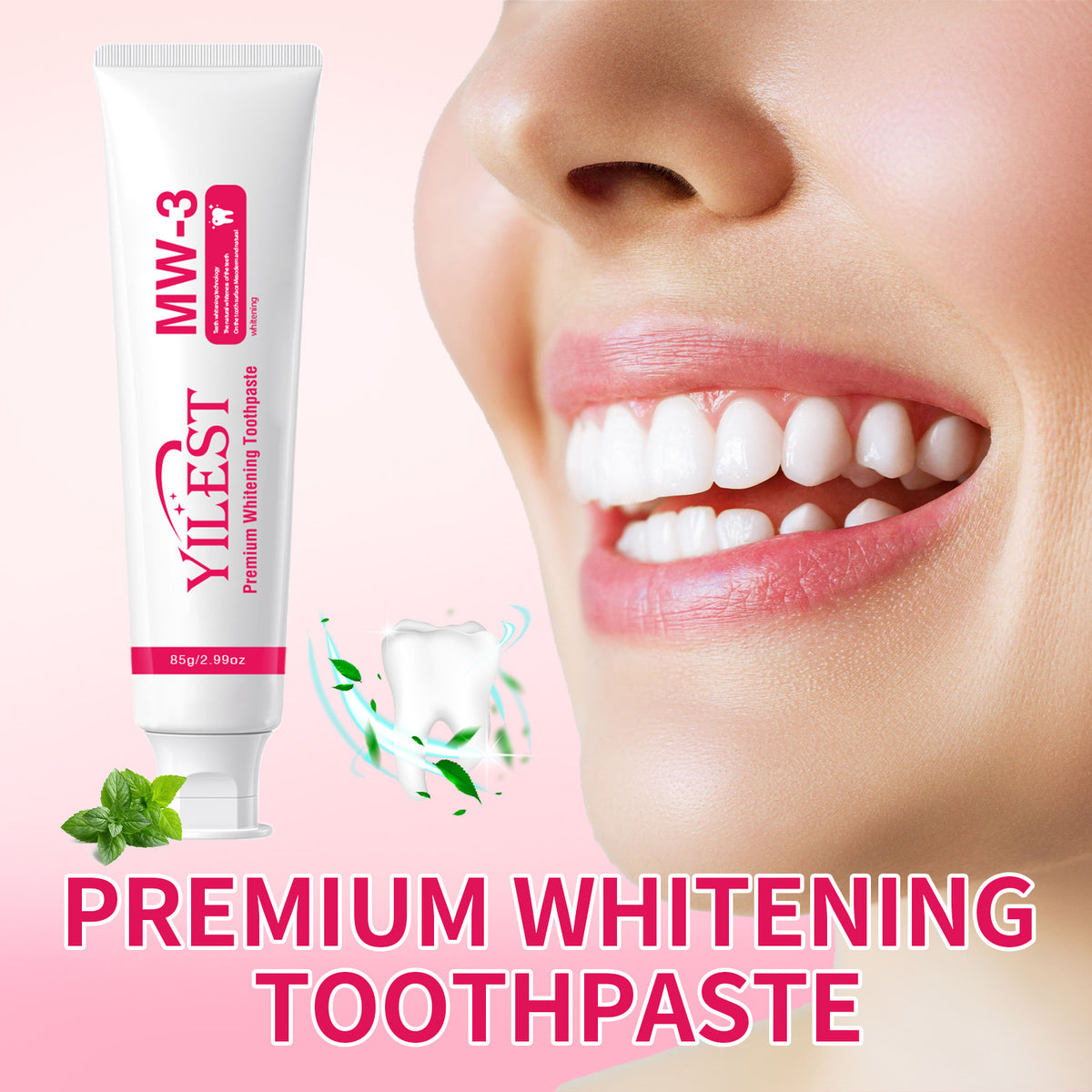Toothpaste Deep Cleaning Tooth Stain Removal Yellow Removing