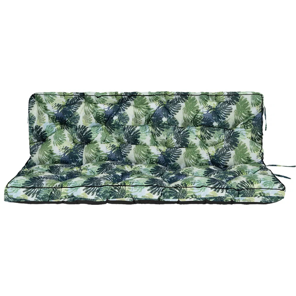 Outdoor Swing Cushions 55 Inch, Waterproof 4" Thick Porch Cushion