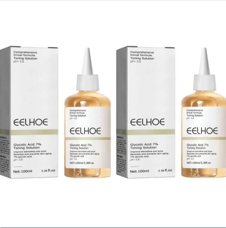 Glycolic Acid 7% Facial Lotion for Acne, 100ml - Moisturizing & Exfoliating