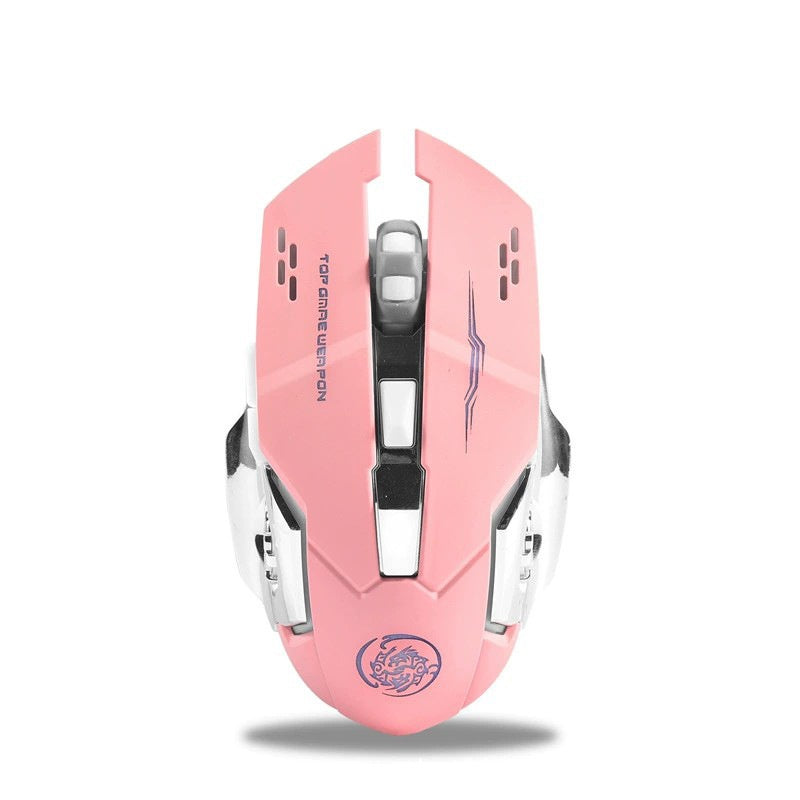 Wired & Wireless Gaming Mouse with Bluetooth Charging