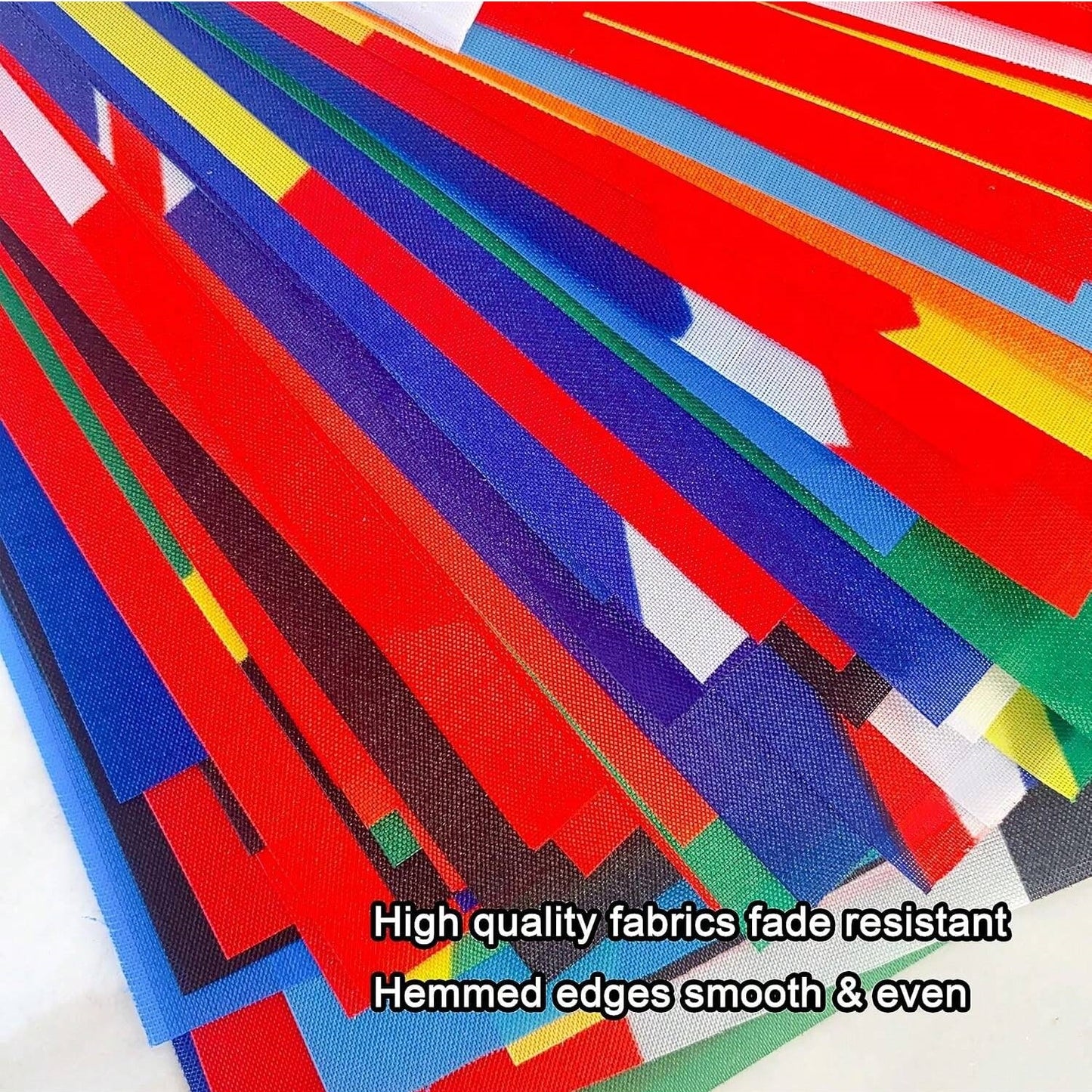 Countries String Flag - Multi-Color Cloth Decoration