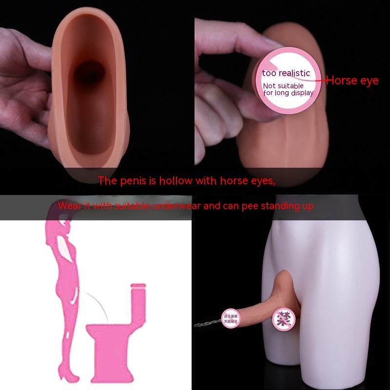 Liquid Silicone Wear Station Urine Device Set for Adult Wellness