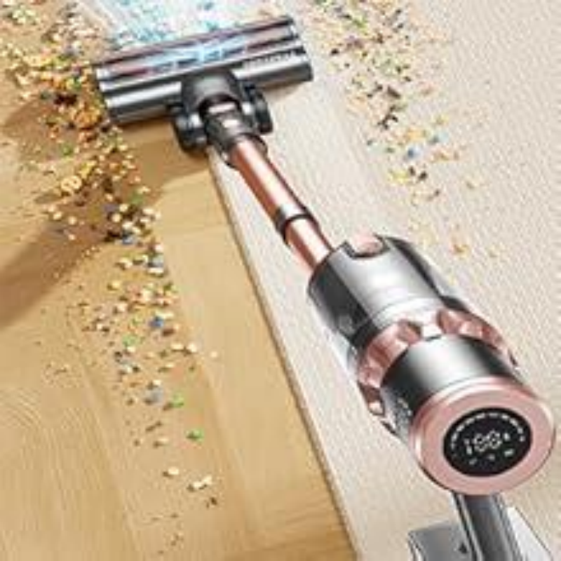 Wireless Handheld Pet Hair Vacuum Cleaner with Strong 45KPa Suction and Touch Display