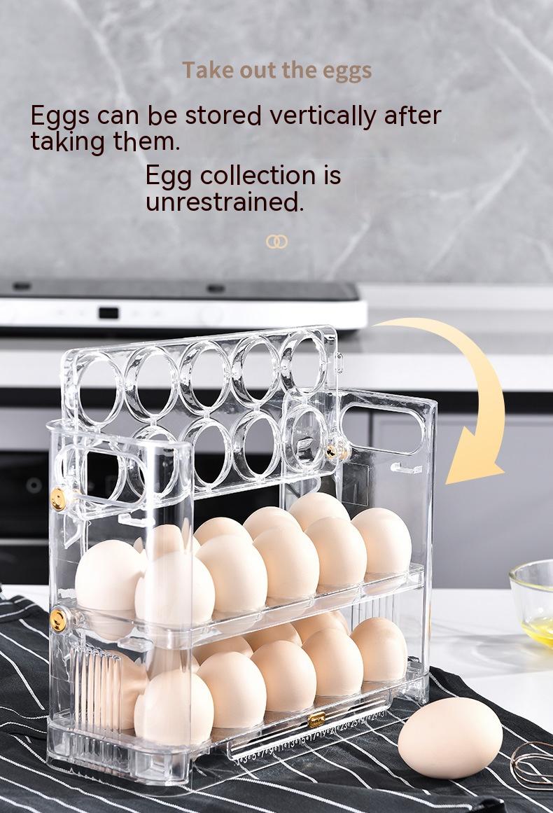 Kitchen Egg Storage Box - Food Preservation Container with Multiple Colors