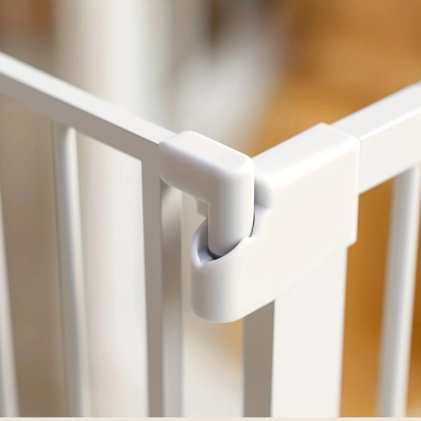 Baby and Dog Gate with Auto-Close Safety Barrier - Easy Install & One-Hand Operation
