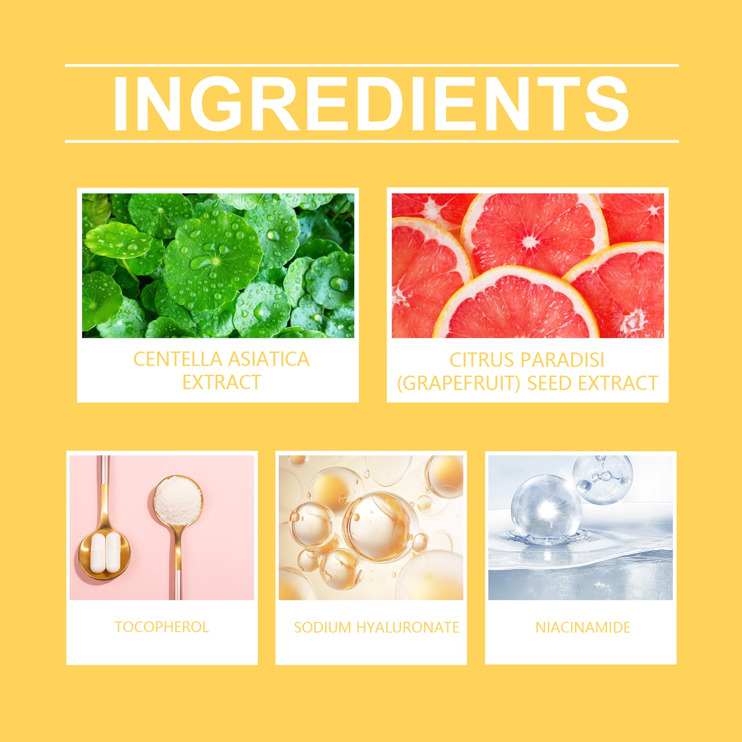 Grapefruit Facial Serum - Moisturizing & Firming Skin Essence, 30ml