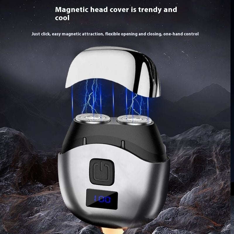 Rechargeable Double-Head Electric Shaver