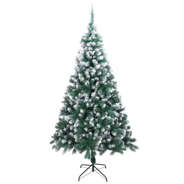 7FT Unlit PVC Christmas Tree with 870 Branches