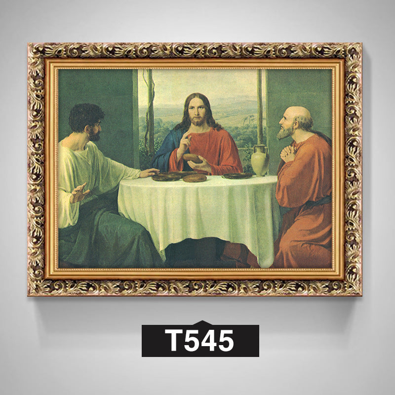 European Style Canvas Oil Painting for Living Room Bedroom Dining Room Wall Decor