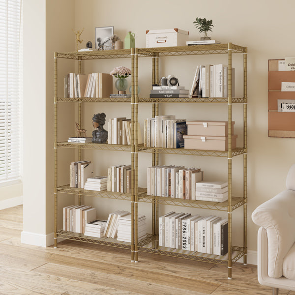 Five-layer Display Stand Without Wheels With Adjustable Feet, Free