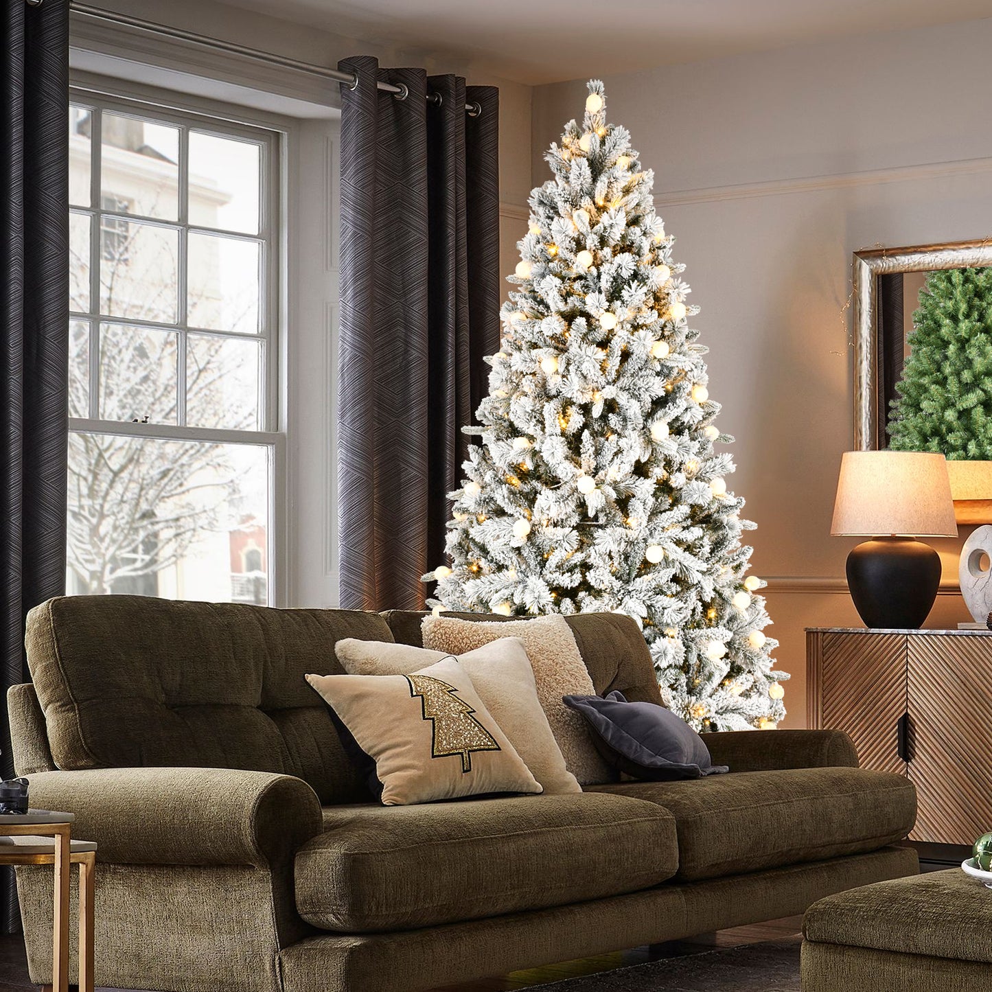 PVC Christmas Tree - Mixed Needle Design, Multiple Heights