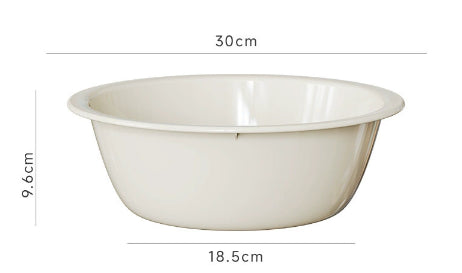 Laundry Basin 30cm Medium Lemon Yellow - Plastic Laundry Trough