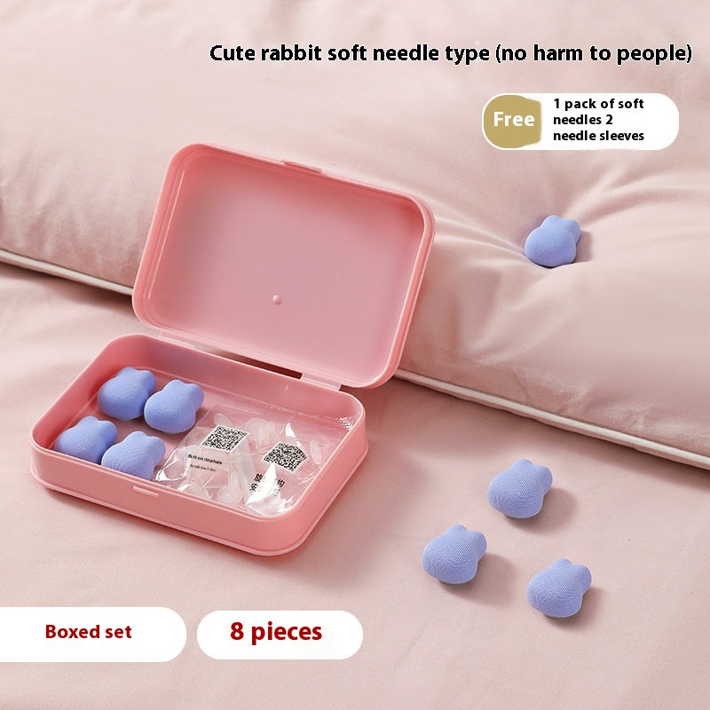 Rabbit Quilt Holder Skin-Friendly Detachable Storage Organizer