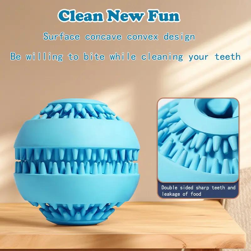 Interactive Dog Treat Ball - Chew Toy for Small & Medium Dogs