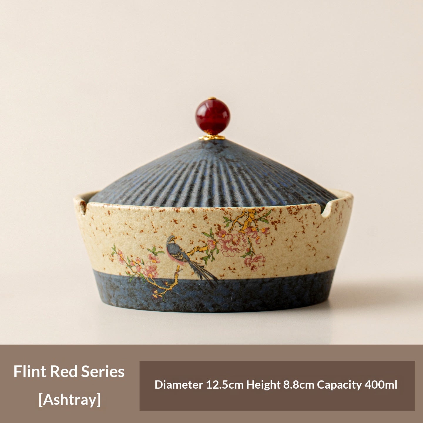 Ceramic Ashtray Set for Home & Office with Artistic Flair - Multiple Styles