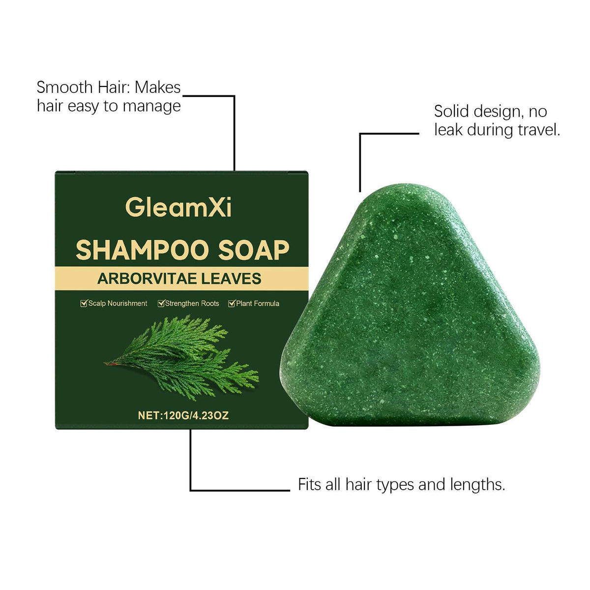Moisturizing Shampoo Bar - 120g