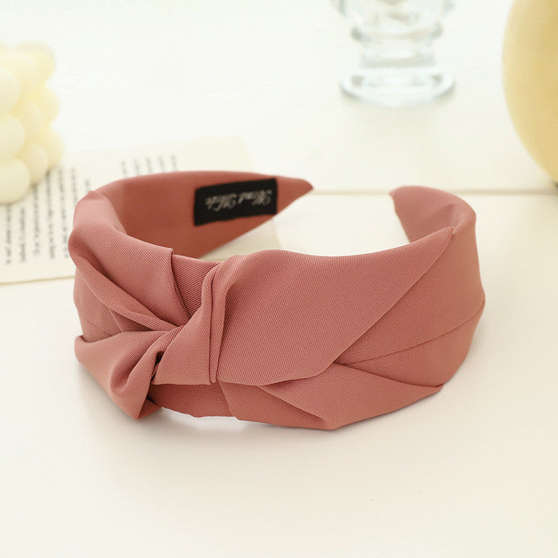 Cloth Cross-Knotted Headband - Women's